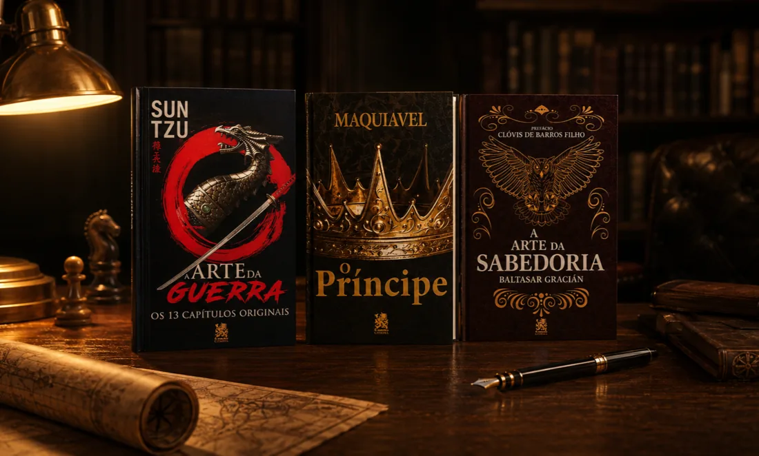 Combo Estratégia – kit com 3 livros
